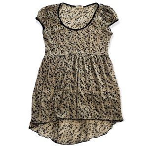 unique cute floral see through mesh top LOVELY 153